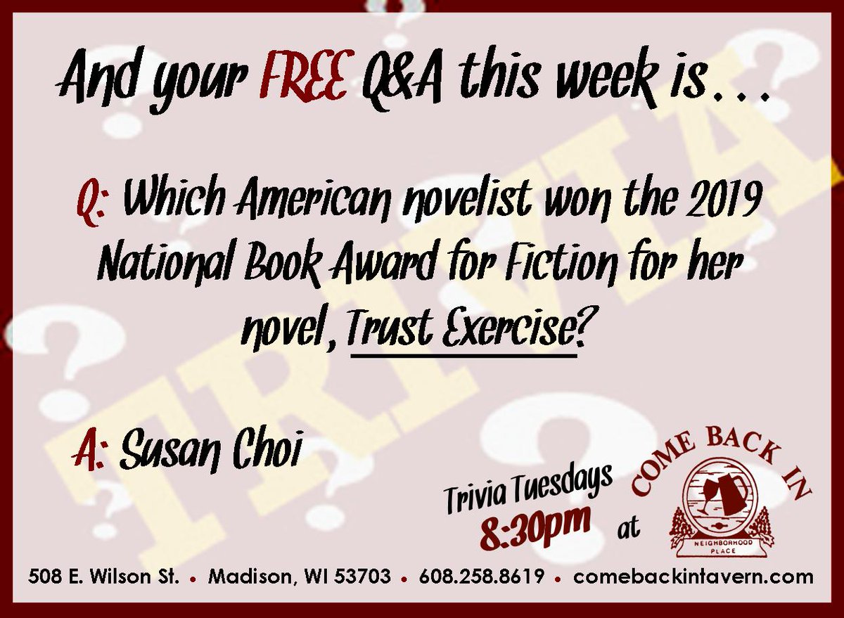 Come Back In Madison tweet media