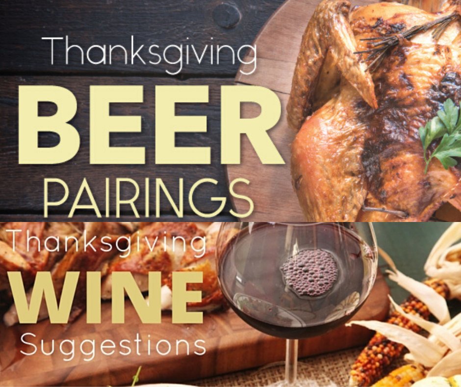 baconspirits's tweet photo. Thanksgiving Wine &amp; Beer Pairings + Incredible Savings! @bacon_spirits #Thanksgiving #WinePairings #BeerPairings https://t.co/UJunuaQx79 https://t.co/l2XGkccMn9