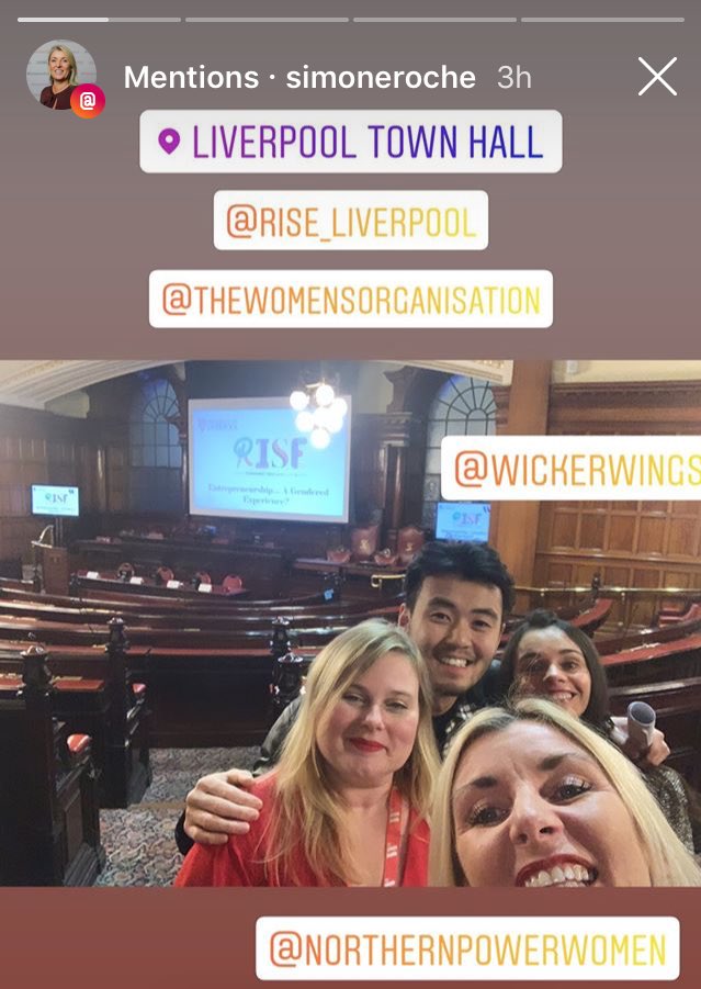 marketing_jo's tweet photo. Hosting tonight’s @RISE_liverpool event has had another lovely bonus for me of making it into a legendary #SimoneSelfie
#Ihavemadeit #WeCan https://t.co/Nc1VuxlL4b