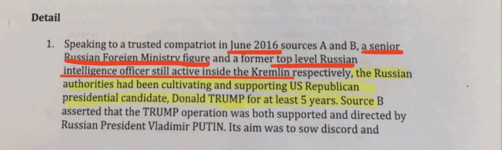 Steele has a bit of a fascination with the former head of the SVR: he appears as sources 'A' and 'B' in his dossier, both as a 'senior Foreign Ministry figure' and 'former top level Russian Intelligence officer still active inside the Kremlin' /6