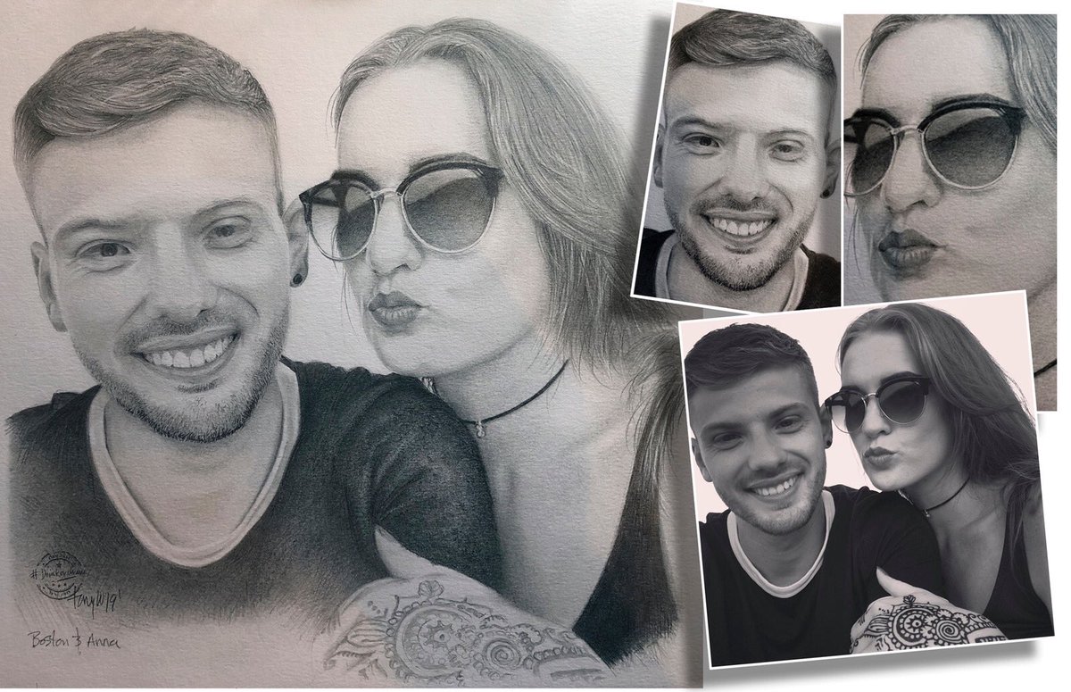drinkordraw's tweet photo. Todays completed commission 👍 #drinkordraw #localartist #nantwich 
#pencilsketch #portraitdrawing  #derwentpencils #strathmorepaper #graphitefeature https://t.co/N844N4ScVD