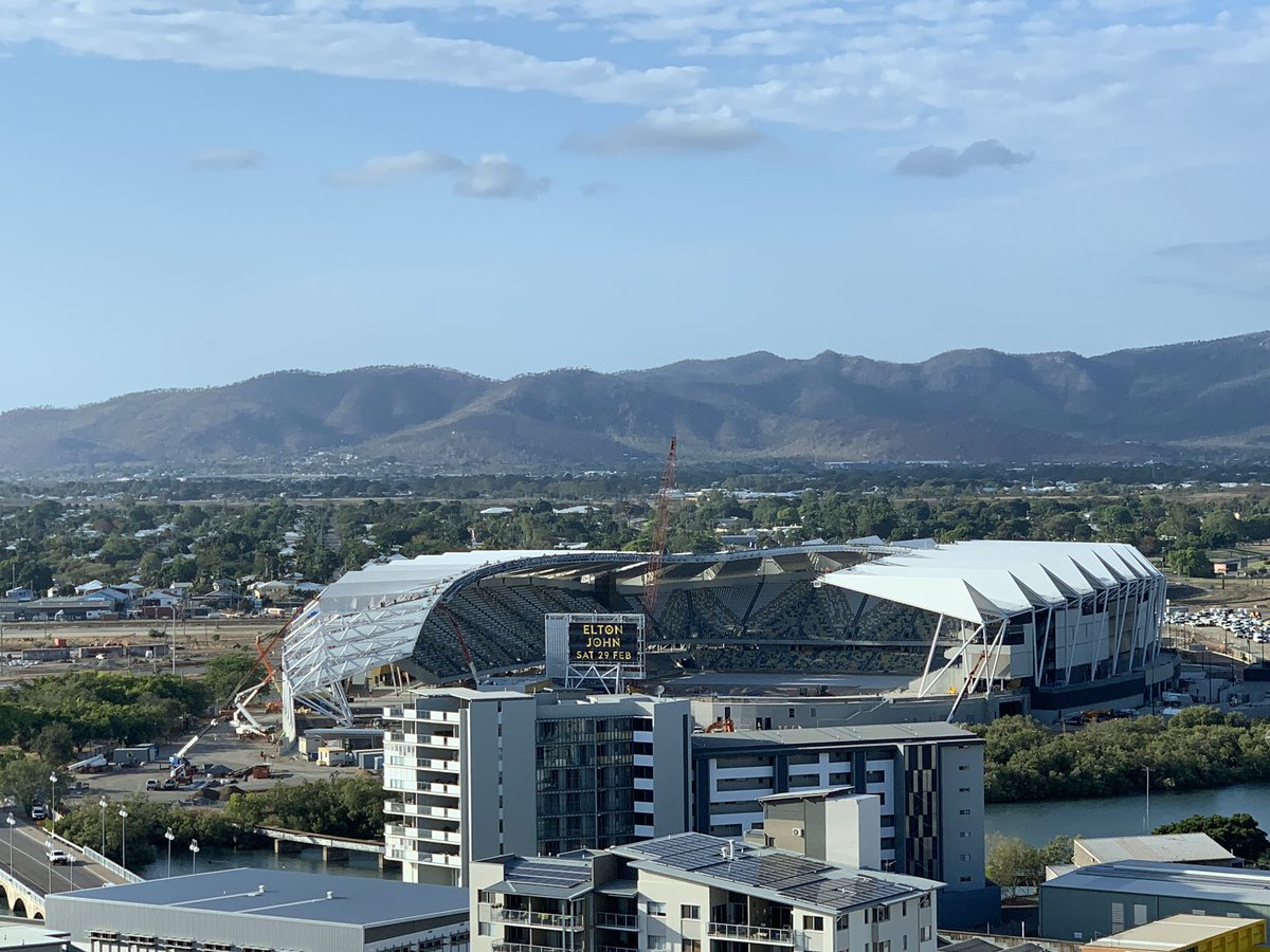 Final #Townsville trip for 2019.  New stadium taking shape, bring on 2020 and Round 1 #CowboysvsBroncos