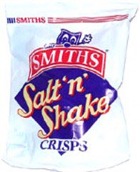 crisp_critic's tweet photo. Anyone remember these bad boys in the 80s with its little bag of salt inside mmmmmmmmm #saltnshake #smithscrisps https://t.co/KWbrauADF6