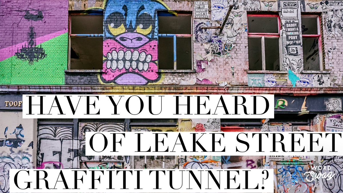 Top Things To Do In London!  Are you looking for unique adventures.  How about Leake Streeet?  Check out this great collaboration post! planningaway.com/top-things-to-…
#leakestreet #London #graffiti #TravelTuesday #eastlondon #travelbloggers #londonislovingit