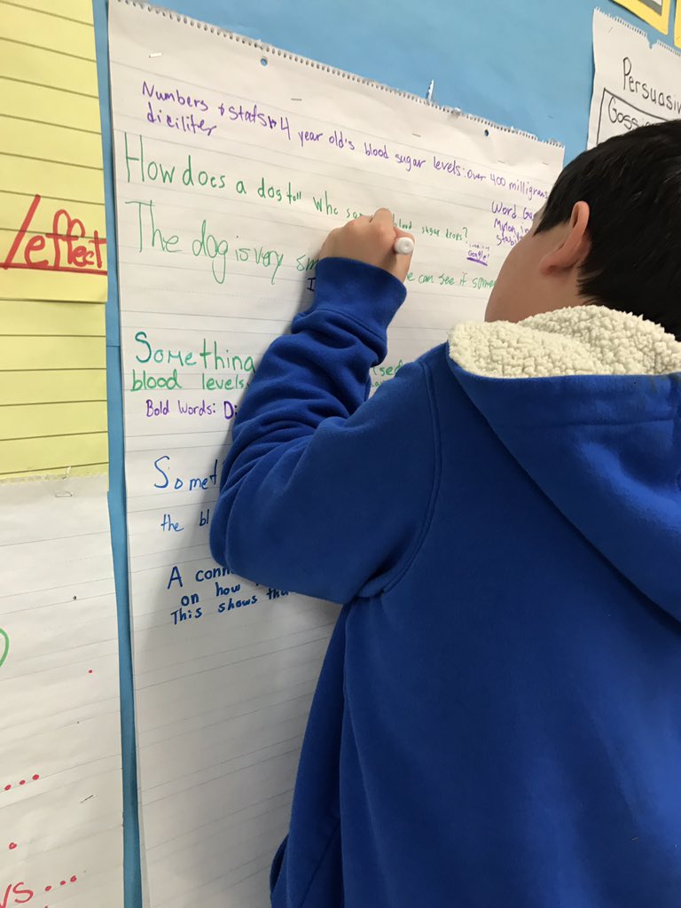 MrsDaley_ELA's tweet photo. Nonfiction articles spark “nonverbal” conversations with these 6th graders! #writtenexpression @OPSchoolsNJ @MattHowell_11 https://t.co/IJloB7DvzG