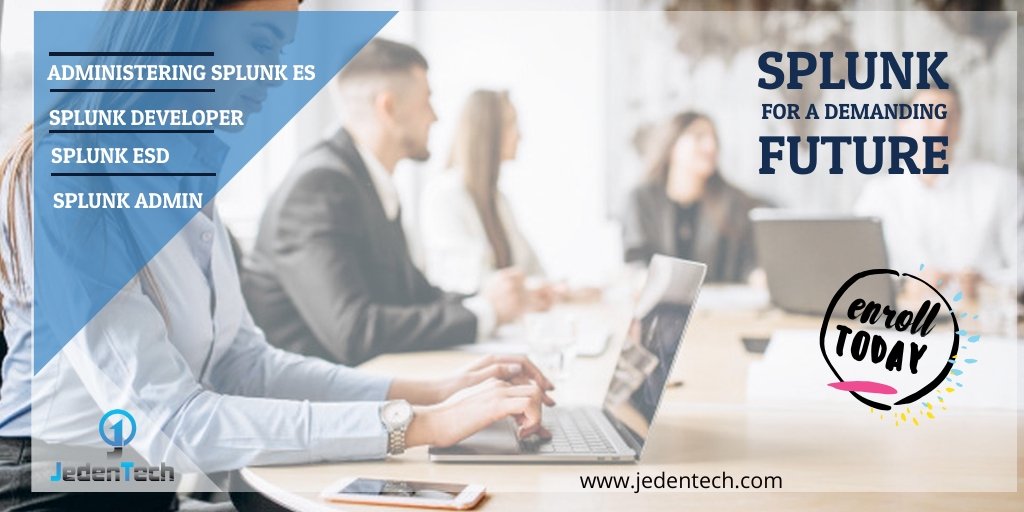 JedenTech's tweet image. Learn the latest technologies that are revolutionizing the world.

#splunk #onlinetraining #onlinecourse #technology #jedentech

Enroll now : bit.ly/2QUOrMO