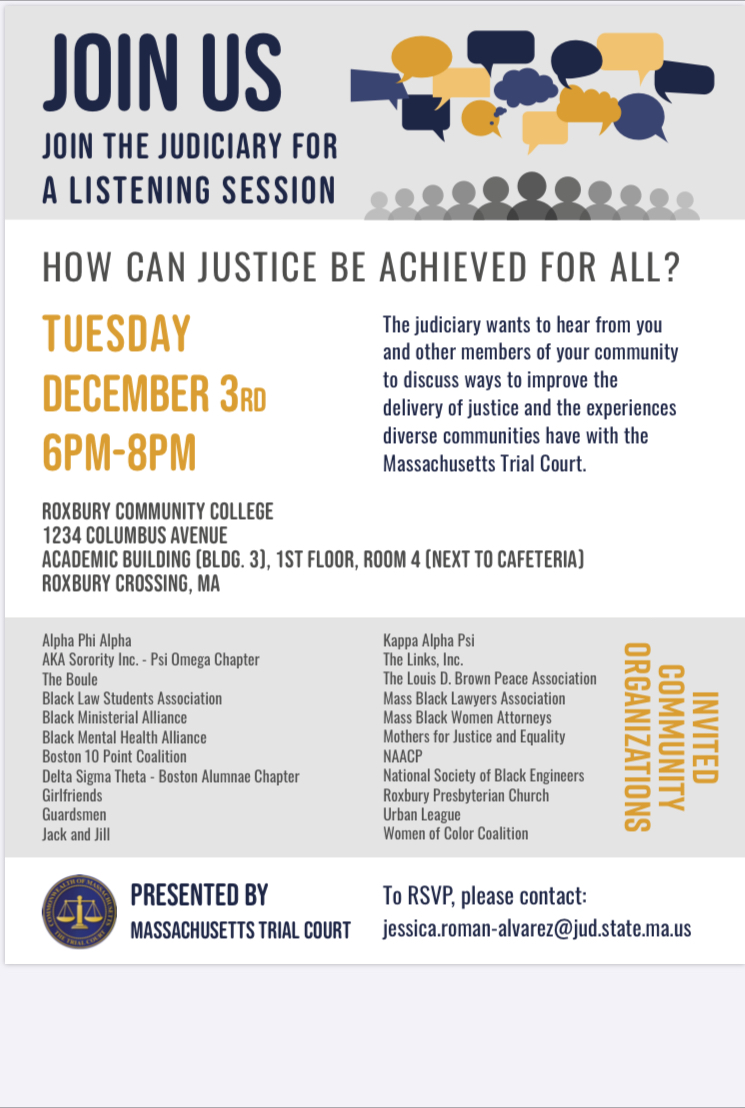 Roxbury Cc On Twitter The Massachusetts Judiciary Invites You To