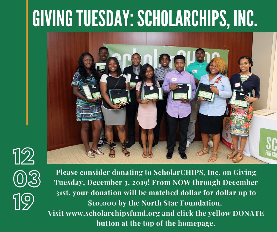 scholarCHIPS's tweet photo. For Repost: Please consider donating to ScholarCHIPS, Inc. For Children with Incarcerated Parents on #GivingTuesday on Dec. 3, 2019! https://t.co/tNYbPo20gg @Piper @johnlegend @KimKardashian @Rutgers_Newark @RutgersU @coipi_org @FairChanceDC @CafritzFdn @prisonfellowshp https://t.co/R6aq7qhg9U