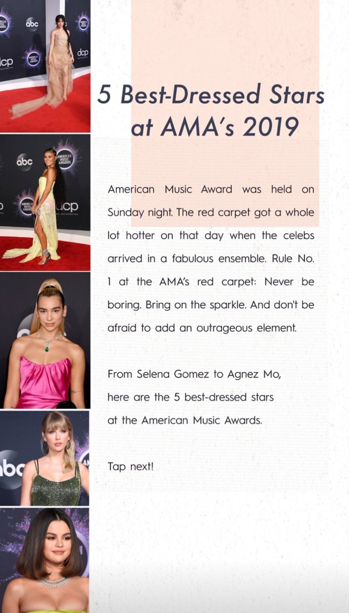 lathofy's tweet photo. INDONESIAN singer-songwriter @agnezmo is named as one of the "5 Best-Dressed Stars" by Houzcall at the 2019 AMAs! #WeStandAGNEZMO @the_agnation https://t.co/ptsHB4oruE