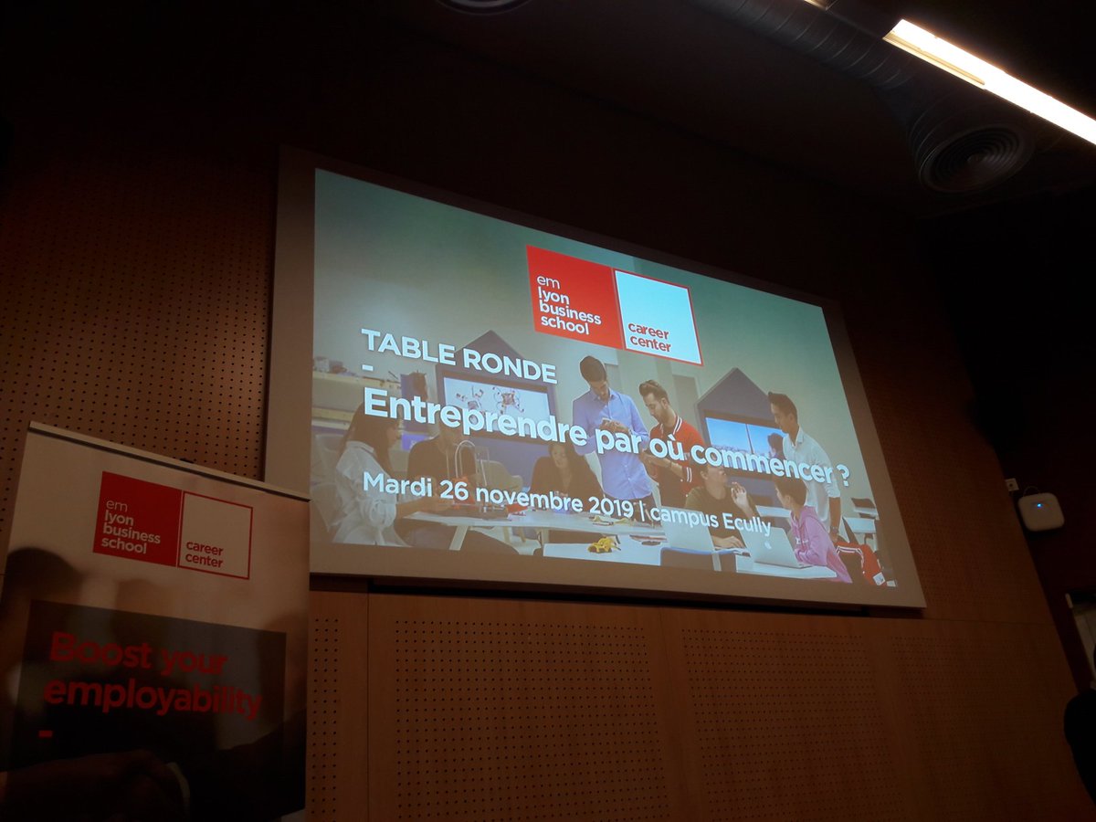 Ce soir, présentation de <a href="/PepiteBeelys/">Beelys-Centre d'Entrepreneuriat Lyon Saint-Etienne</a> à la table ronde "#Entreprendre par où commencer ?" organisée par le Career Center de l'<a href="/EMLYON/">emlyon business school</a>.