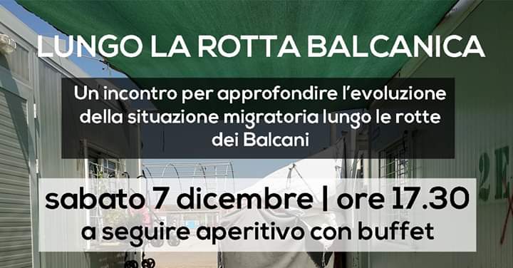 LabAq16's tweet image. Mentre il 7 dicembre parliamo di #rottabalcanica e migrazioni alla stazione di S.Croce...