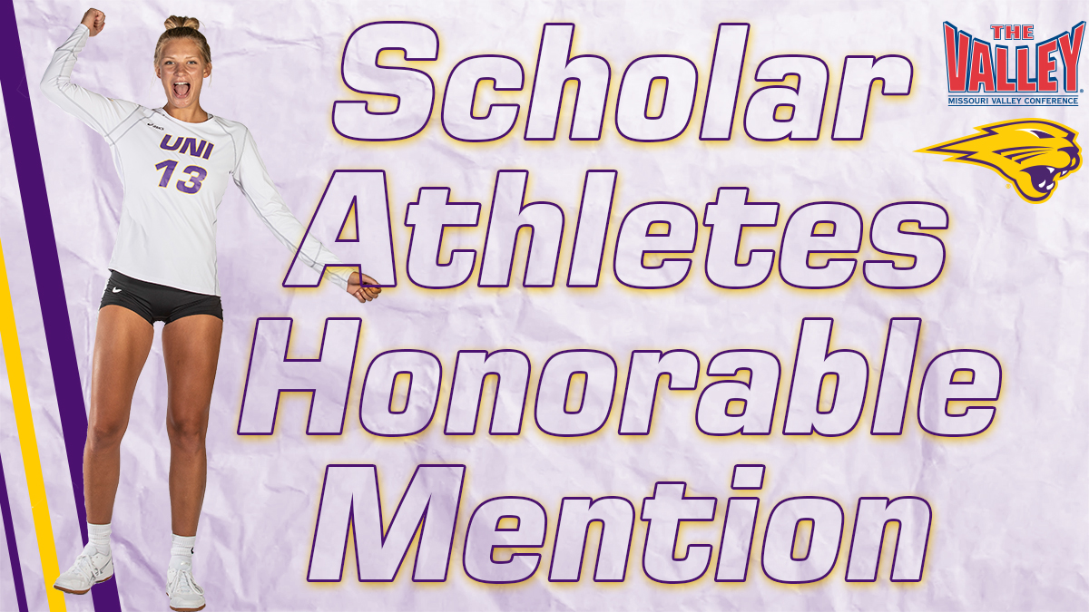 UNIVolleyball's tweet photo. HONORABLE MENTION SCHOLAR ATHLETE

Sophomore Inga Rotto is named a Honorable Mention Scholar Athlete! Congratulations Inga!

#UNIFight https://t.co/pshq9h70fa