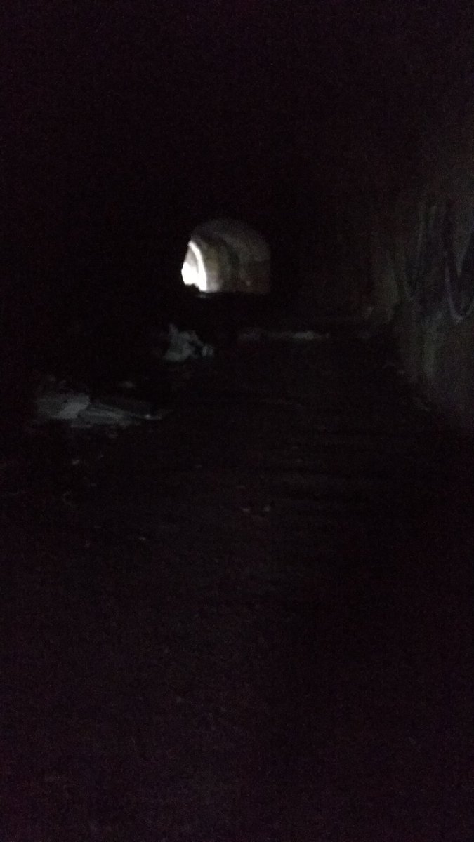 Gaaattu's tweet photo. A ver cuándo se ponen de acuerdo los ayuntamientos de Barakaldo y Trapagaran para acondicionar un poco los túneles de Kareaga, que vaya escombrera más oscura tienen ahí. @amaiadelcampo @xabier_cuellar https://t.co/mF7Ha8SL4j