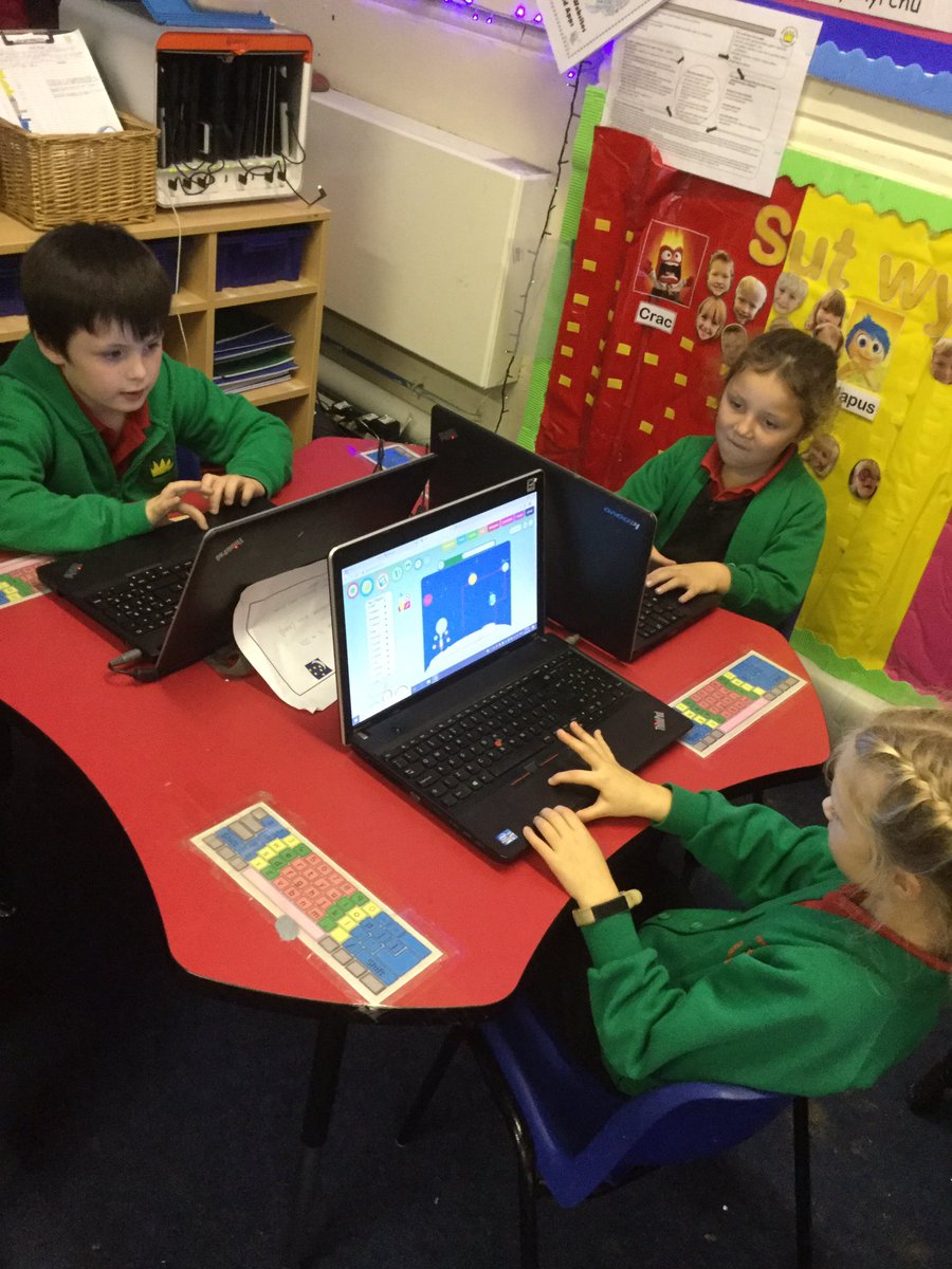 ysgolhendygwyn's tweet image. Codio B1&amp;amp;2 - Clwb Clic #codio #codeclub #TGCh #Digidol