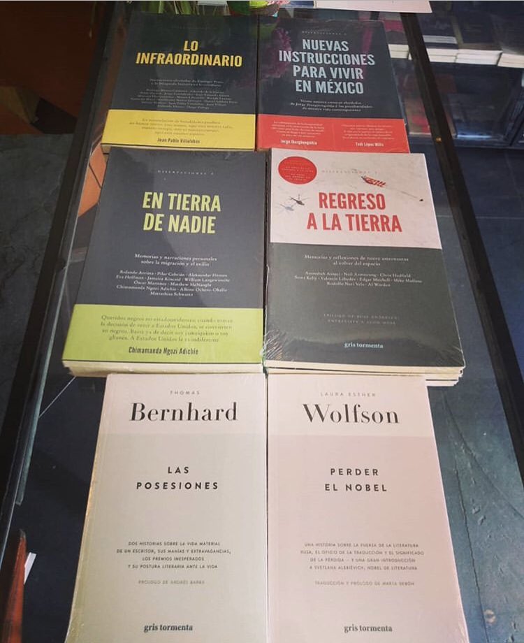 Ya llegaron los libros de <a href="/gristormenta/">Gris Tormenta</a>