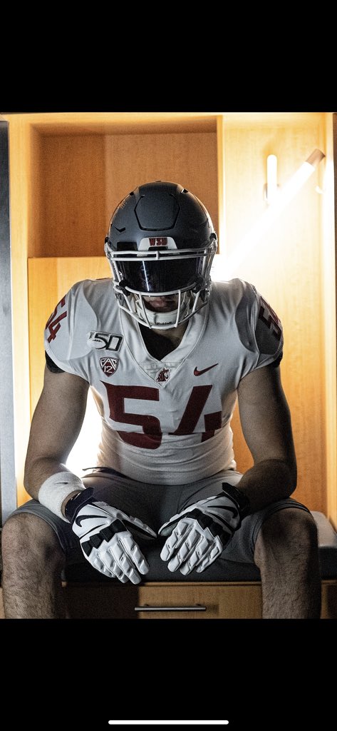 Jakegriffin54's tweet photo. Had an incredible weekend on my visit to Washington State.  Thank you Coach Mike Leach and your amazing staff.  Go Cougs!! 💪🏼💪🏼 https://t.co/vI6JLqB3xe