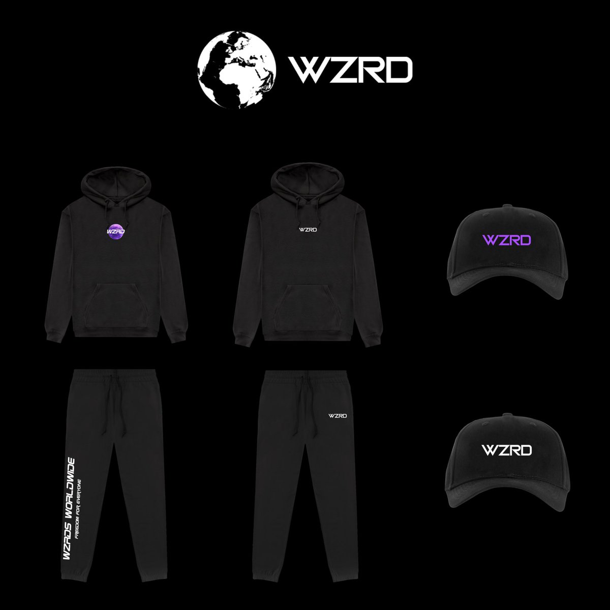 WZRD LAUNCH COLLECTION EXTREMELY LIMITED EDITION FRIDAY 29TH NOVEMBER WZRD.STORE @WZRDStore 10 Demo codes left. Reply with a 🌍, RT & Like to win. Are you even a WZRD without @WZRDStore