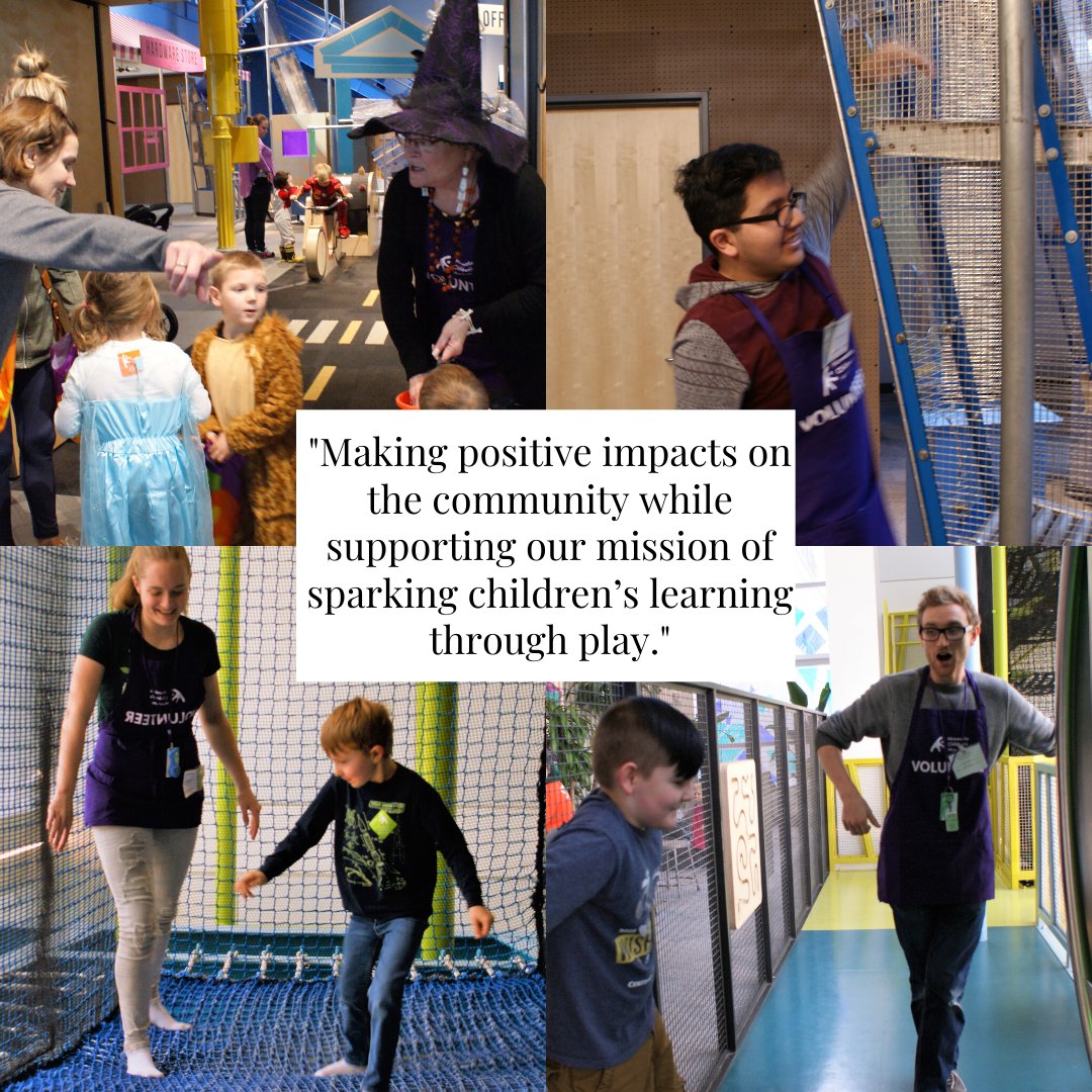 MCMVolunteer's tweet photo. As a volunteer you are making such positive impacts on the community at Minnesota Children’s Museum. We are thankful for all your hard-work, commitment, and time. Thank you Volunteers! https://t.co/sO49ieppJO