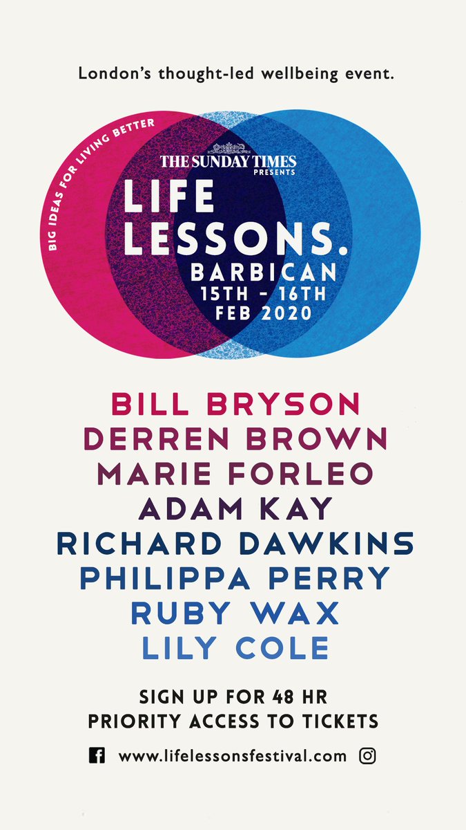 ProjectCalmMag's tweet image. With only three days until priority access tickets go on sale for @LifeLessonsFest we are thrilled to announce that the full programme, times and speakers are now available to view. Sign up for priority access to secure your ticket on Friday 29th Nov, 9am. fixe.rs/i73