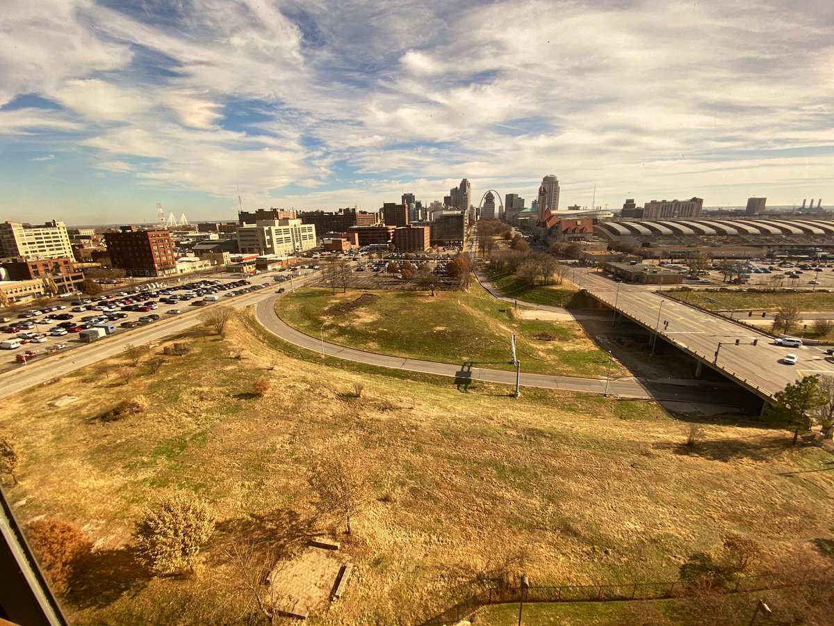 Had a chance to scope out the proposed @MLS4theLou stadium site yesterday in person. Really excited about the journey ahead. Looking forward to seeing the community and fans turn a site into a home. #stlmade #MLS4THELOU