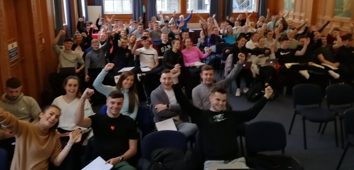 MichaelCJess's tweet photo. Final whole group lecture for Year 4 MA Physical Education students before their final school placement.  Thanks for all your  efforts and good luck for the future 👩‍🎓👨‍🎓 https://t.co/f4LMxyUtzm