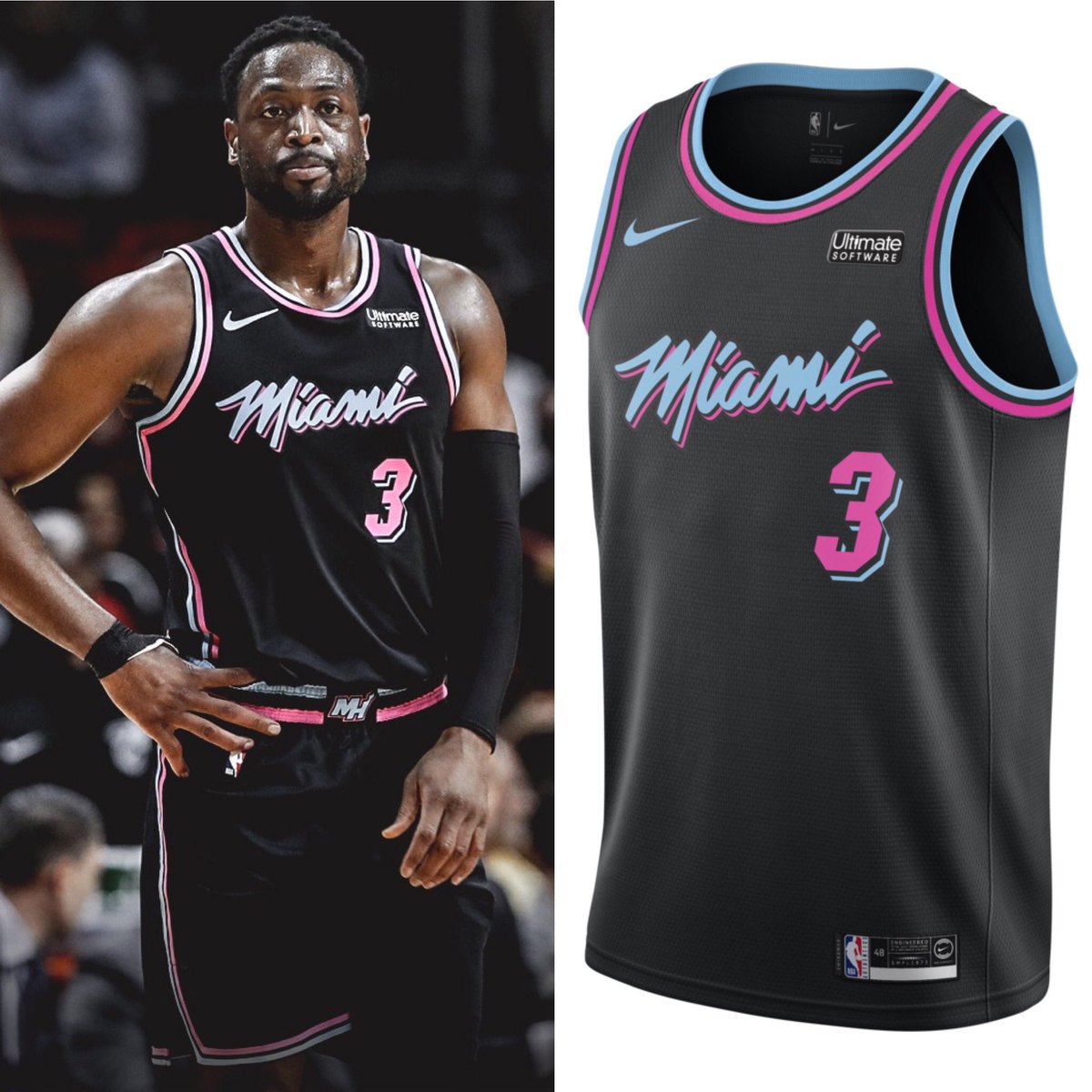 🏝 BLACK FRIDAY DOORBUSTER 🏝

The hottest jersey of the YEAR, Dwyane Wade Black “Vice” Edition Miami Heat jersey, is on sale for only $25.99! Get yours today while supplies last 🔥

Promo code: VICE

jerseycave.com/miami-heat/dwy…