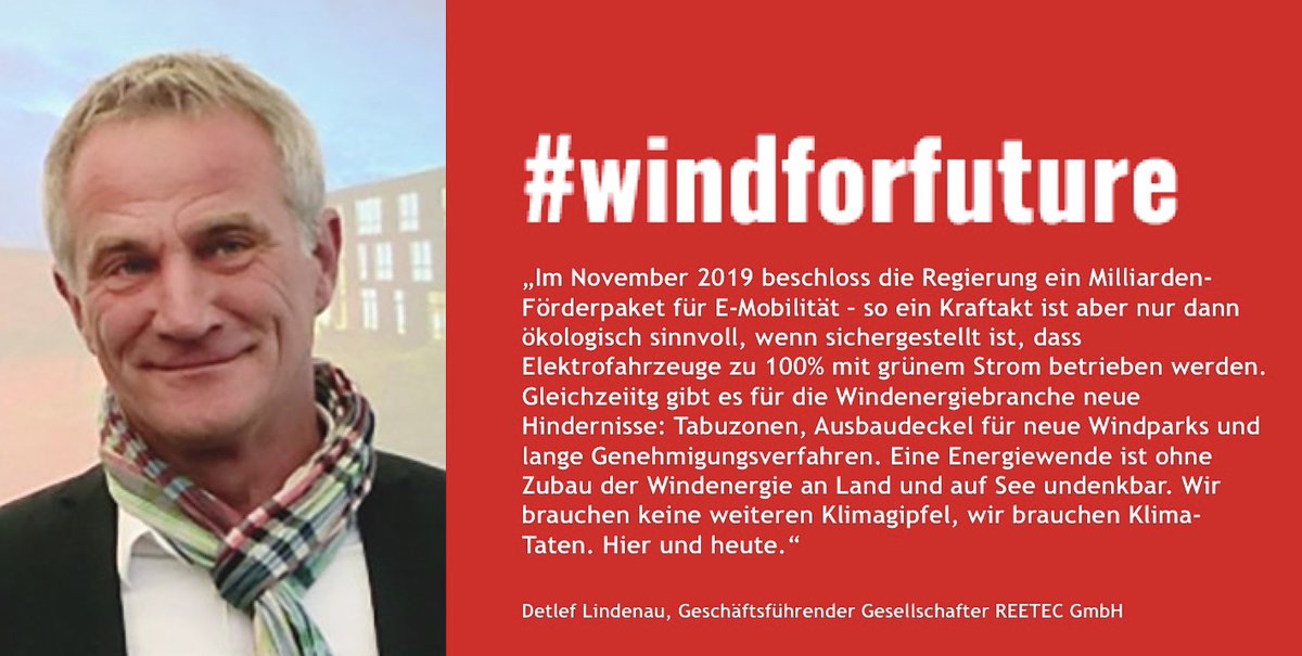 windforfuture's tweet photo. Hindernisse für die #Windenergie: Tabuzonen, Ausbaudeckel, lange Genehmigungsverfahren. Dabei brauchen wir Windausbau statt Genehmigungsstau! Jetzt ist auch die #REETEC Partner von #windforfuture Willkommen🙂https://t.co/HlEpF0UY39 @EDF_RE @zeagenergie @GAIAeE @EWE_AG @DWindGuard https://t.co/ZZaEv5FWjD