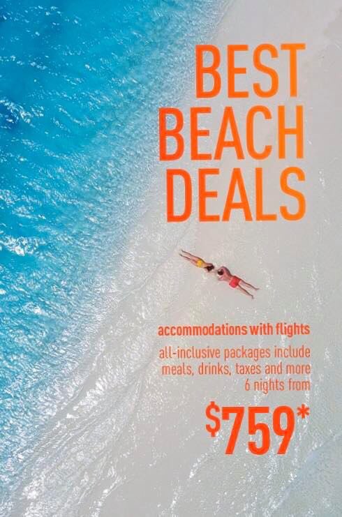 TravelStyled's tweet image. Is the beach calling out to you? Contact us now to book your 2020 getaway!  🌴🌞#travelstyled #traveldeals #wheretonext #travel2020