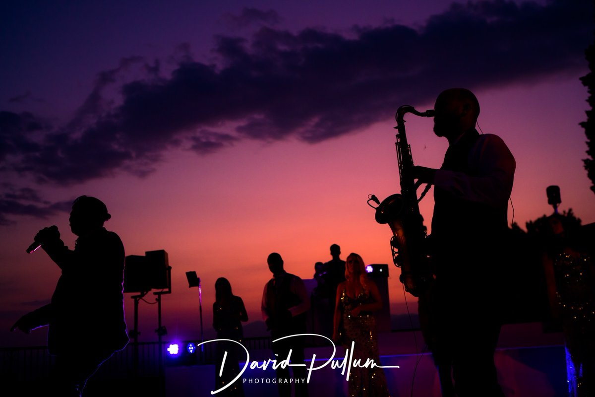 Sax at Sunset 📷 @davidpullumphotography 
.
.
.
.
.
#Clublive #gaywedding #wedding #weddingententertainment #saxphone #weddingband #ClubliveShowband #sunsetimage #love