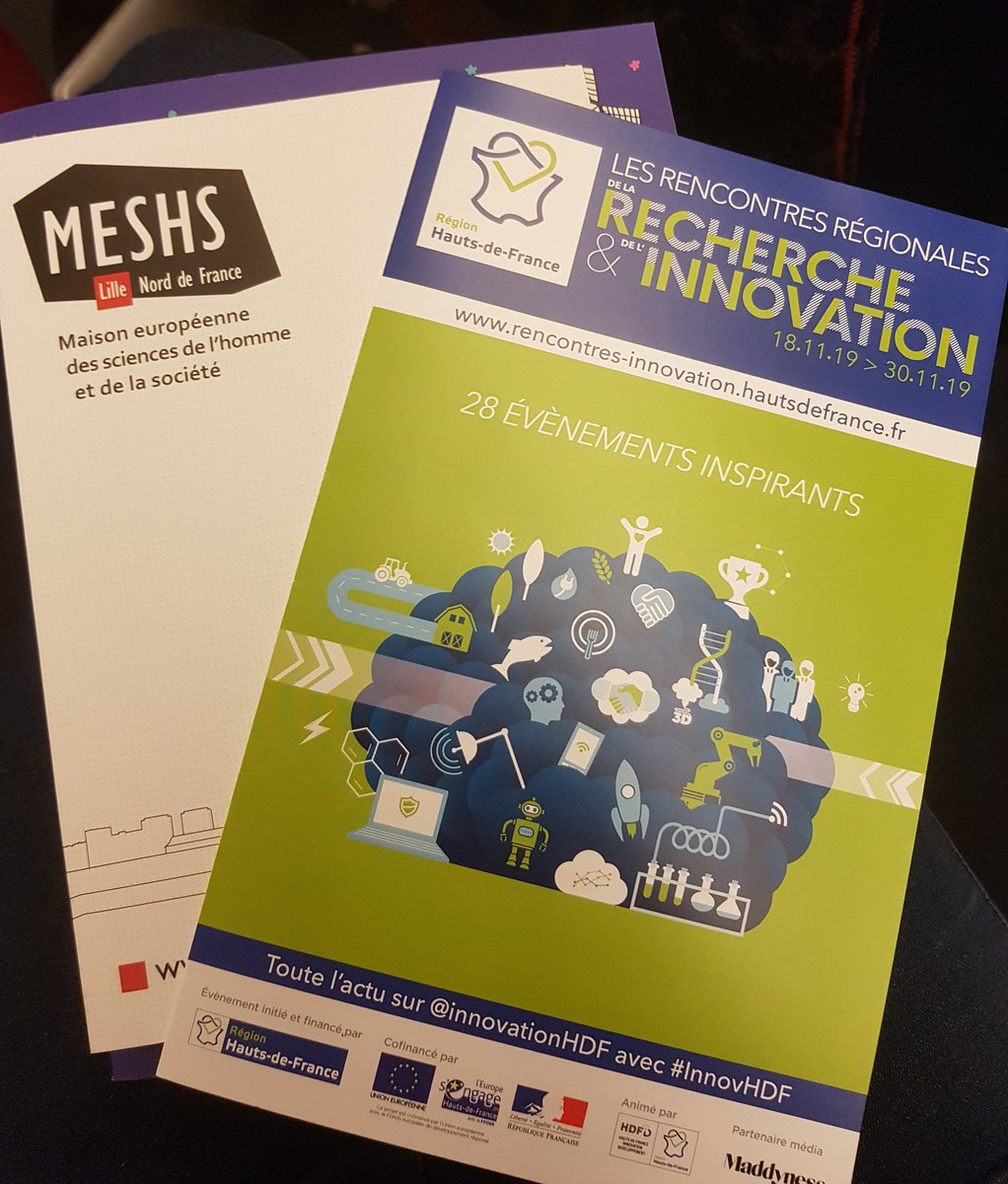 DHV_pro's tweet photo. #RRI2019 #innovHDF Table ronde @MESHS_Lille "Les #SHS des #compétences pour #innover" avec Anne FLAHAUT consultante RH @Apec_HDF, Isabelle MOUSSAOUI anthropologue @EDFofficiel, @LaurenceDuchien PU @univ_lille labo #CRiStAL et @GGallenga MCF @univamu labo #IDEMEC. #valorecherche https://t.co/W9ld7roY0F