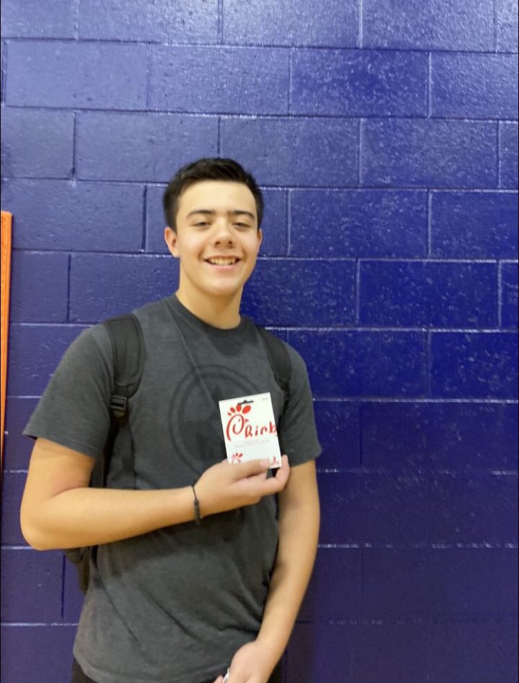 Congratulations to Cade Alisa and Emily Quinonez for being nominated for our Link Crew’s Freshmen of the Month!!  These individuals always have a good attitude, work hard, help students around them, and are outstanding students. Keep up the good work!!