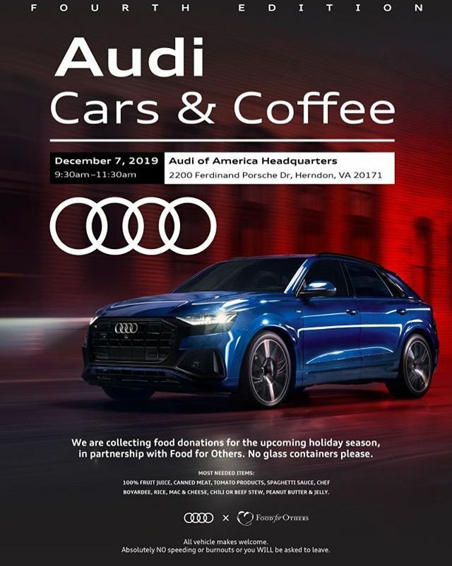 NGPMotorsports's tweet photo. Mark your calendars and make sure you bring a donation for the food drive! It’s sure to be a well-attended event, we will have some fun cars on display and have donated an NGP gift certificate and prize pack to the event’s raffle. #newgermanperformance #… https://t.co/PO9LfVEH8r https://t.co/DpfEBEhArm