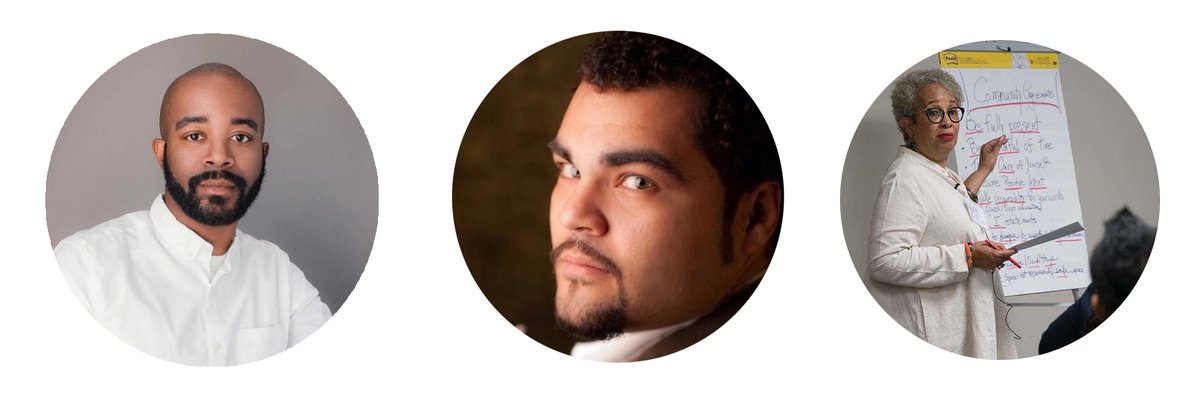 Joe Tolbert, Jr., and Jonathan Clark from <a href="/carpetbaginc/">The Carpetbag Theatre, Inc.</a> and Keryl McCord, EQ: Equity Quotient, will moderate three #NTPAppalachia panel discussions this Sunday. You can watch without leaving your house! bit.ly/StreamNTP