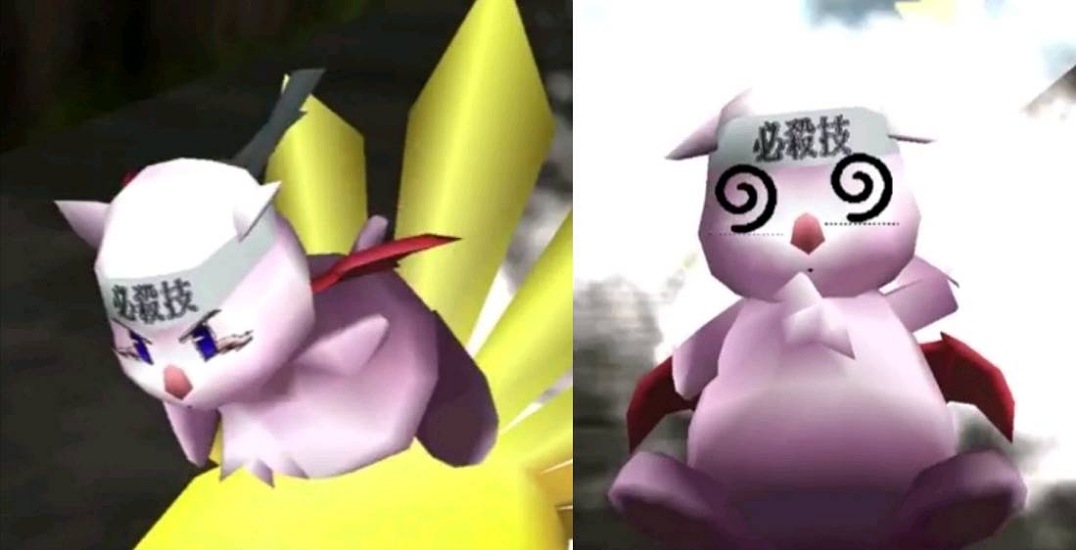 森のうさぎ En Twitter Ff7の召喚獣モーグリは必殺技鉢巻 三角耳 羽 大きい足 リメイク版は白いコアラにしか見えない コアラは可愛いし好きだけど モーグリがコアラに見えちゃうのはちょっと ケット シーが乗ってるデブモーグリがff7rでどうなるか心配