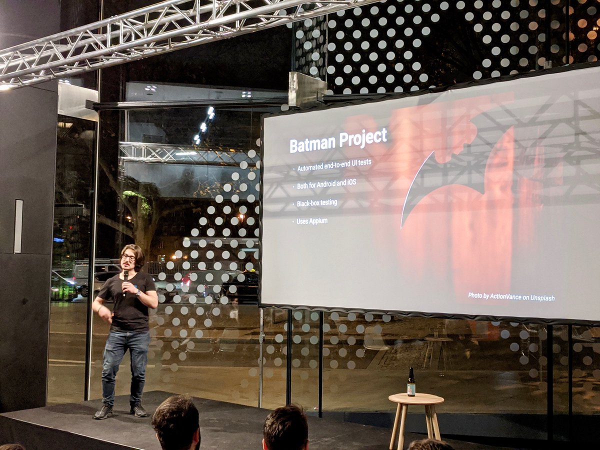 N26Careers's tweet photo. A big shout out to our #Android engineers @s_anastasov and @bekobird that yesterday took the stage to talk about Composable Error Handling and Test Automation in the @N26 Android world in #Vienna π
#Talk26 #N26Tech #N26VIE https://t.co/SpAbevvaWb