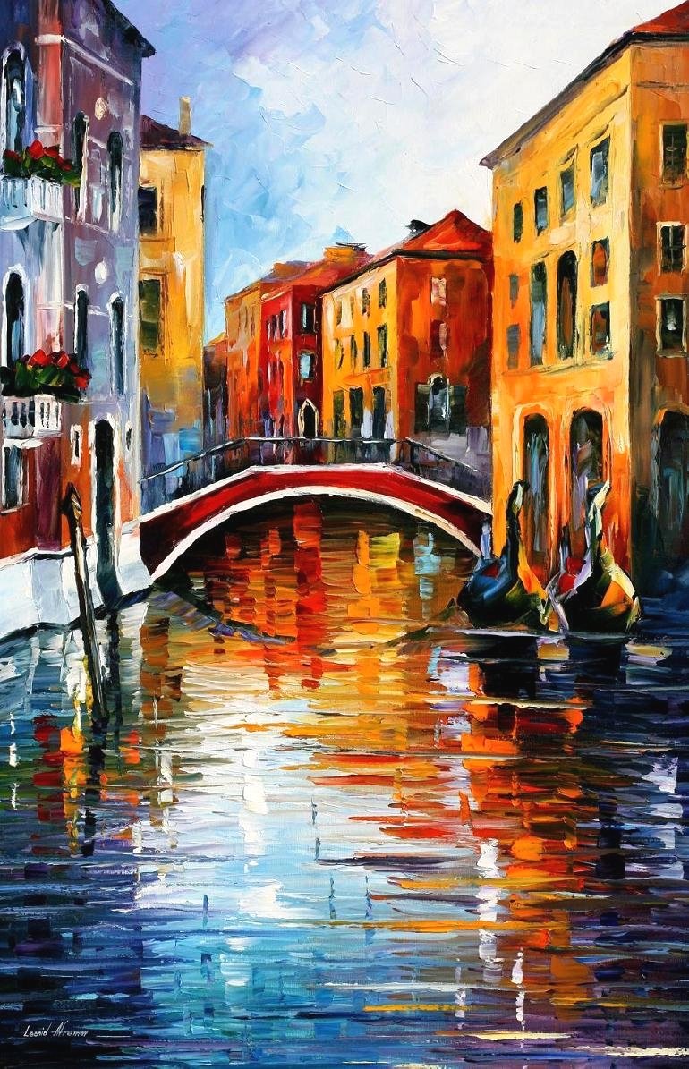 CANAL IN VENICE — PALETTE KNIFE Oil Painting On Canvas By Leonid Afremov afremov.com/canal-in-venic…
#oilcolor #oilpaints #canvasart #wallartmagazine