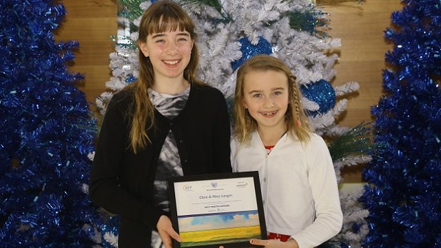 UAlberta_FoMD's tweet photo. A gift of hope for future babies’ hearts: Clara and Mary Langen recognized with National Philanthropy Day award for transforming grief into a family tradition of giving https://t.co/rxDaIssXAi #NPD2019 #UAlberta #Pedscardiology https://t.co/ACGkCWfKmc