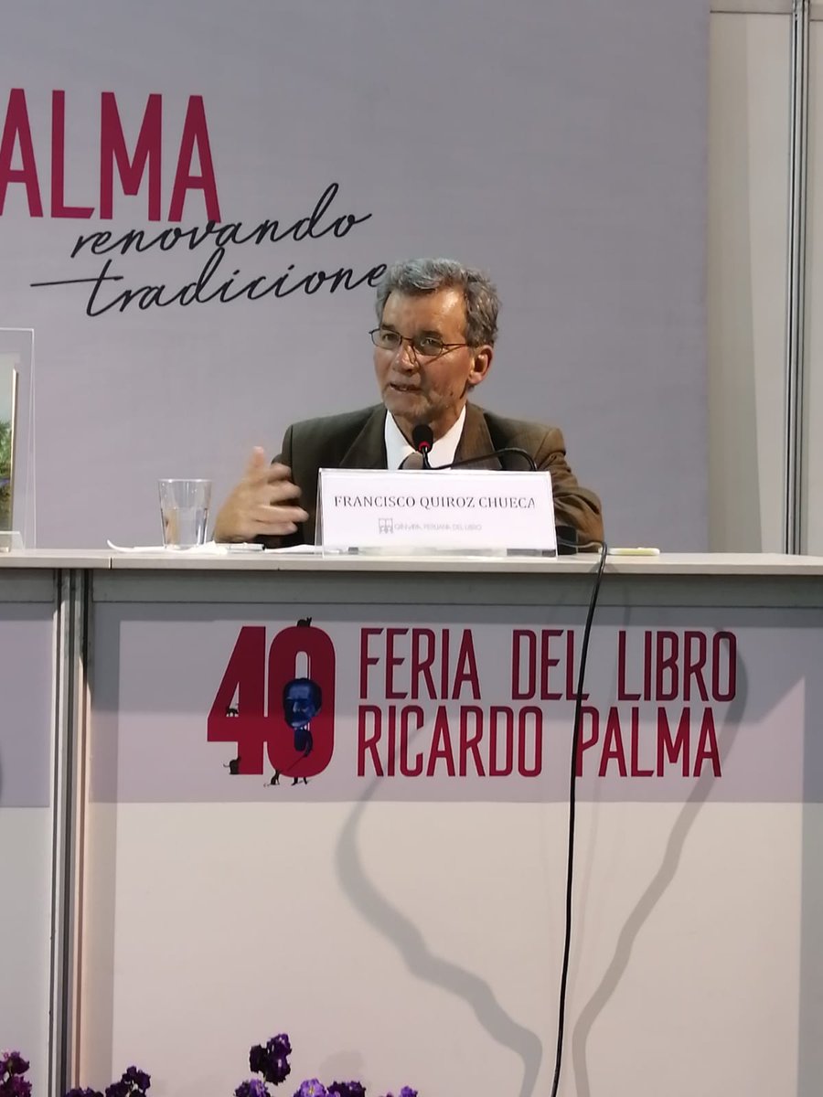 FondoEditUNMSM's tweet photo. Gracias a todos los que asistieron a la presentación de ayer, en la #40FeriaRicardoPalma, de «Representaciones internas y miradas externas sobre el Perú y la América andina» de Isabelle Tauzin-Castellanos (comp.).
No dejen de visitarnos en el #Stand30, hasta el 8 de diciembre. https://t.co/DgmM2vv0wP