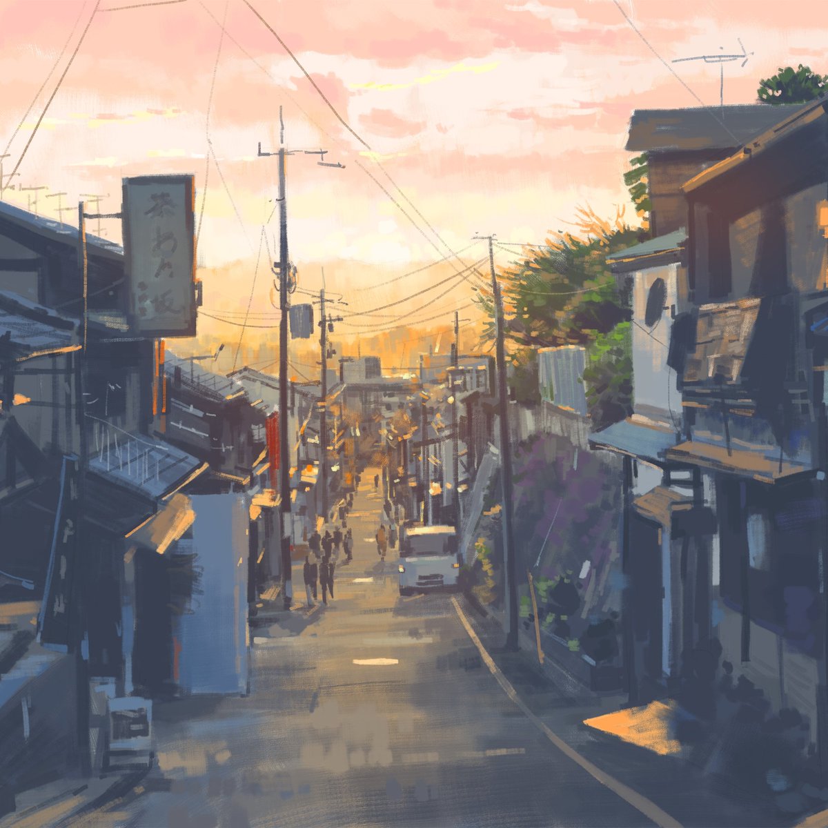 shirlero's tweet photo. Kyoto #artwork #chingi #illustration https://t.co/pMhkkRbUFt