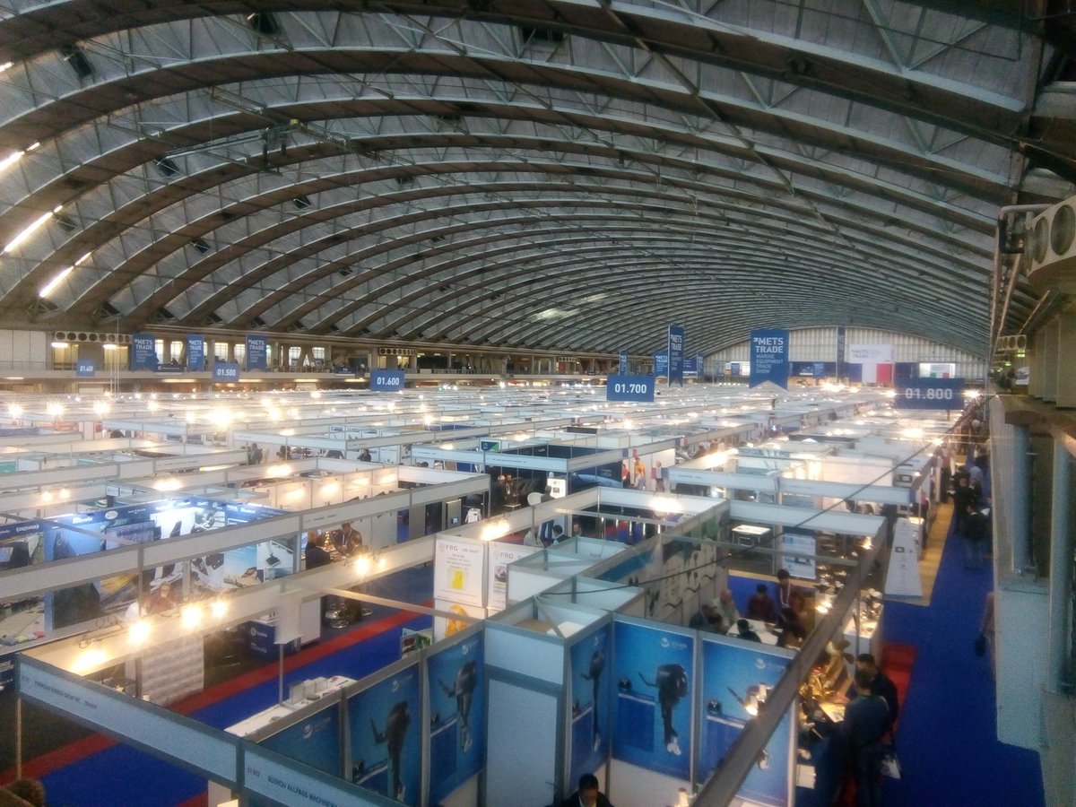 GuernseyShipReg's tweet photo. .@gsyharbours were amoung the many attendee's at the 2019 @metstrade Trade Show in Amsterdam. The show is the world’s largest trade exhibition of marine equipment, materials and systems. https://t.co/n7u6siXOtf