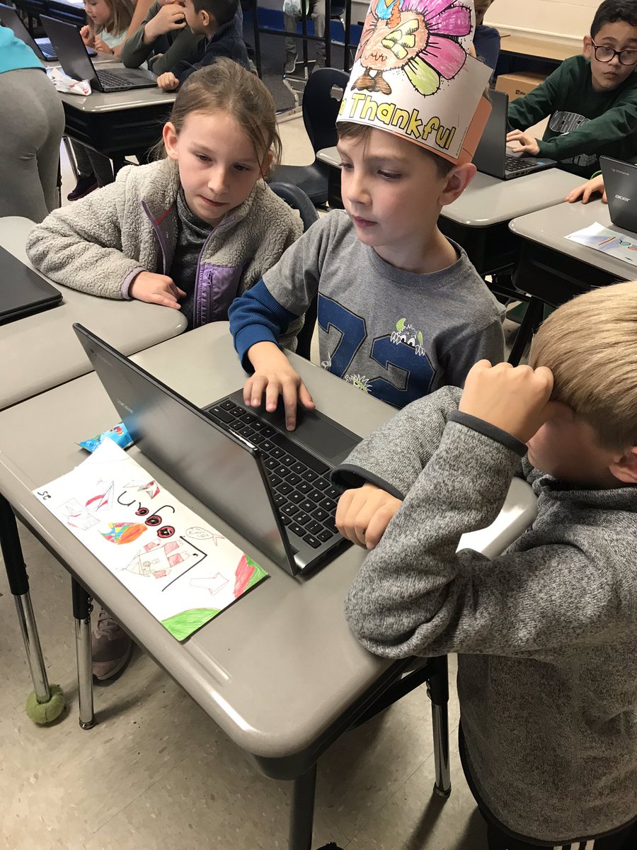 ladywarmington's tweet photo. Thinking hard about our opinions and feelings about school. π§ Today, our 4th grade buddies helped us complete a student survey. π» π₯
#PPSamberly #buildingOURfuture https://t.co/5ibplbt42z