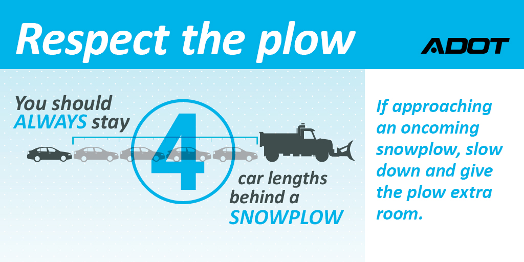 ArizonaDOT's tweet photo. Plan to see #snowplows in the high country through the weekend!
#azwx #KnowSnow https://t.co/hiTJ2sesTt