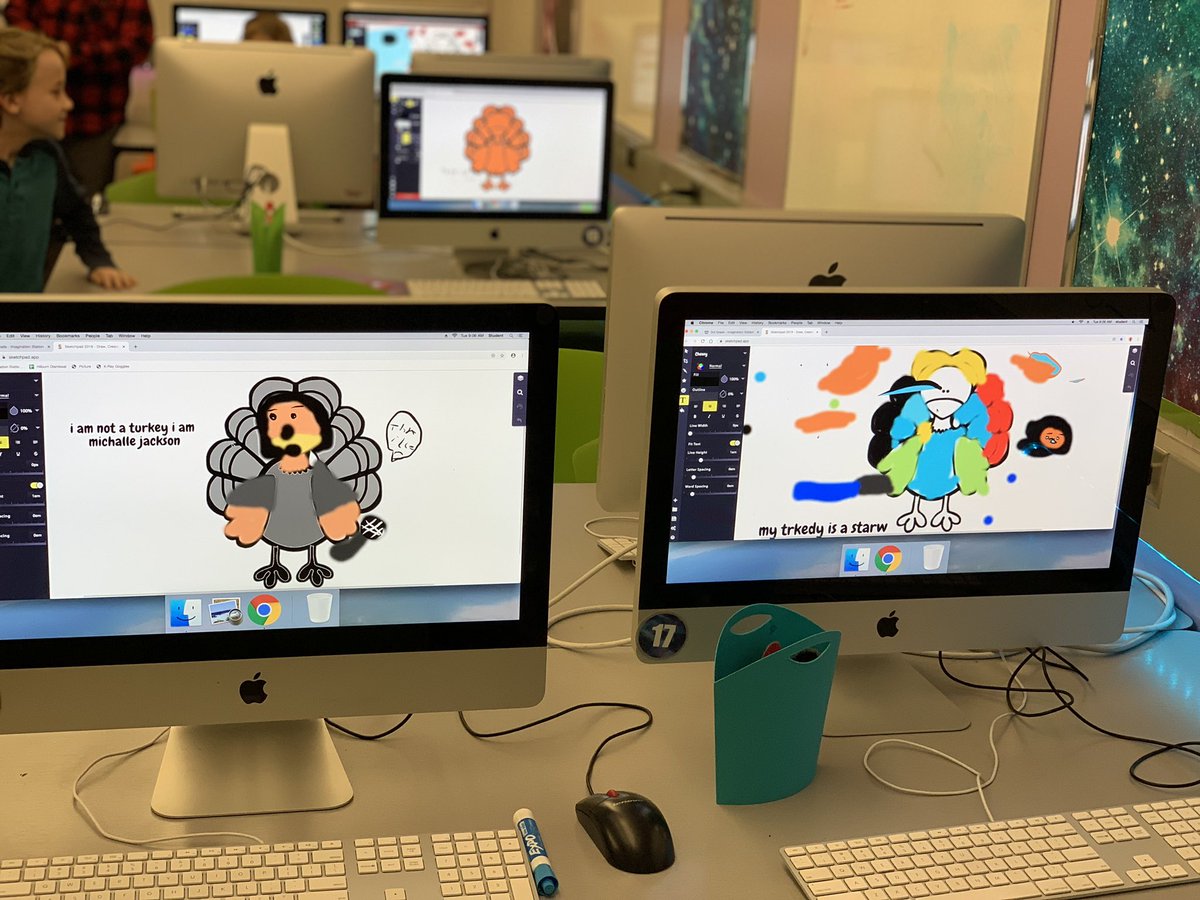 This week we built tables to hold our Thanksgiving meal and disguised turkeys! I wish all of our #HilburnHawks and their families a Happy Thanksgiving!