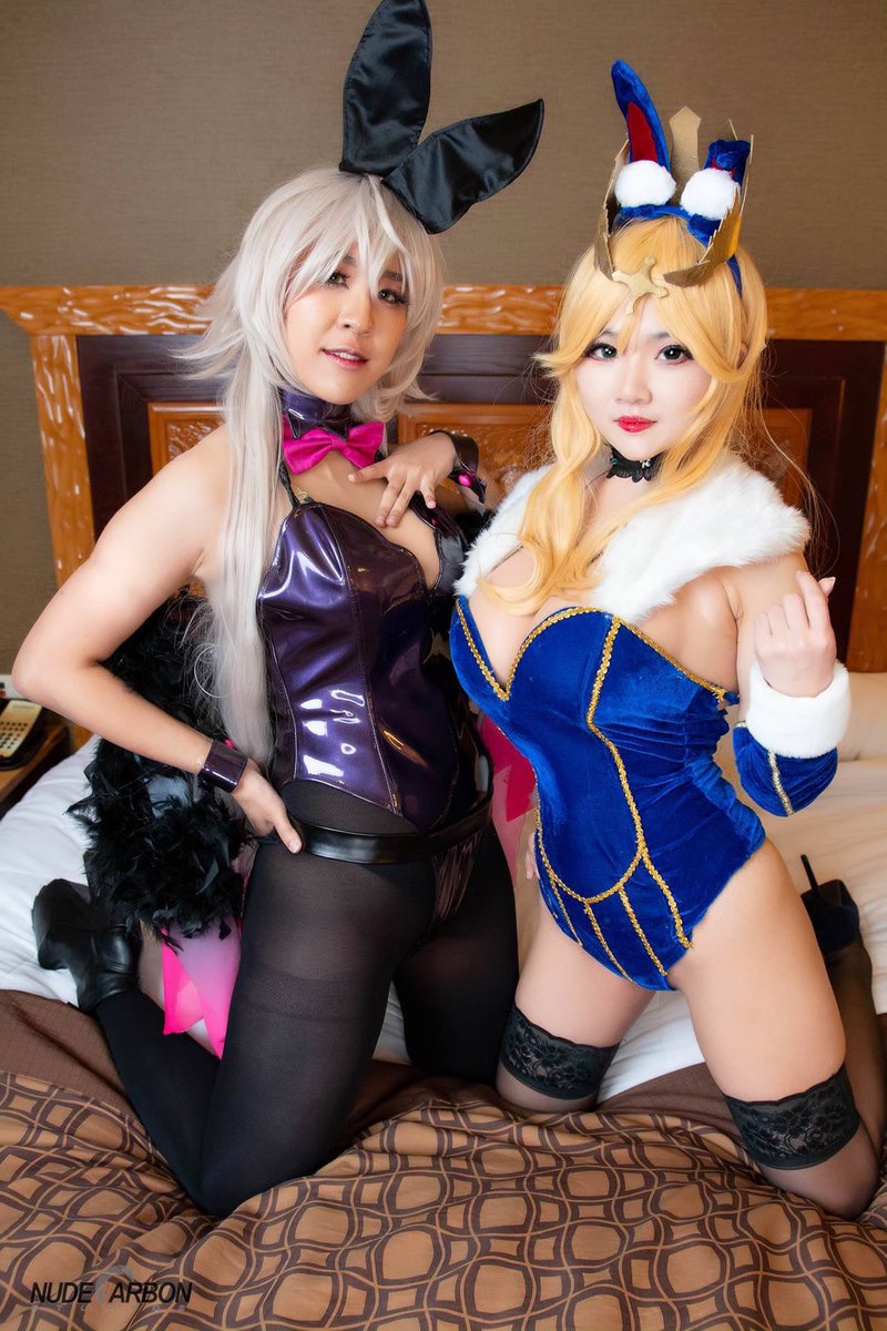 CosplayerUna's tweet image. Bunny gals Jeanne d’Arc Alter and Arturia Lancer of @FateGO_USA ! Got to have fun with some friends for @daishocon . Thank you @starphasers for being my bunny Jalter 💕

Photo by @NudeCarbon 

#daishocon #fgo #cosplay #fategrandorder #jalter #artoriapendragon #cosplayer