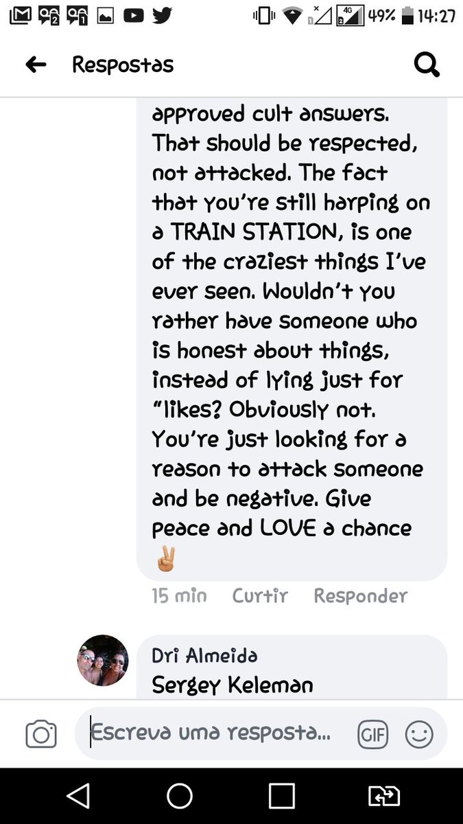 DriMJ2918's tweet photo. #MJFam I went to Shana Mangatal FB and said she is fake! I've mentioned of what she said about the TRAIN STATION.... Check it out her response... I can't believe it!! 😡 https://t.co/a19efuAgJQ