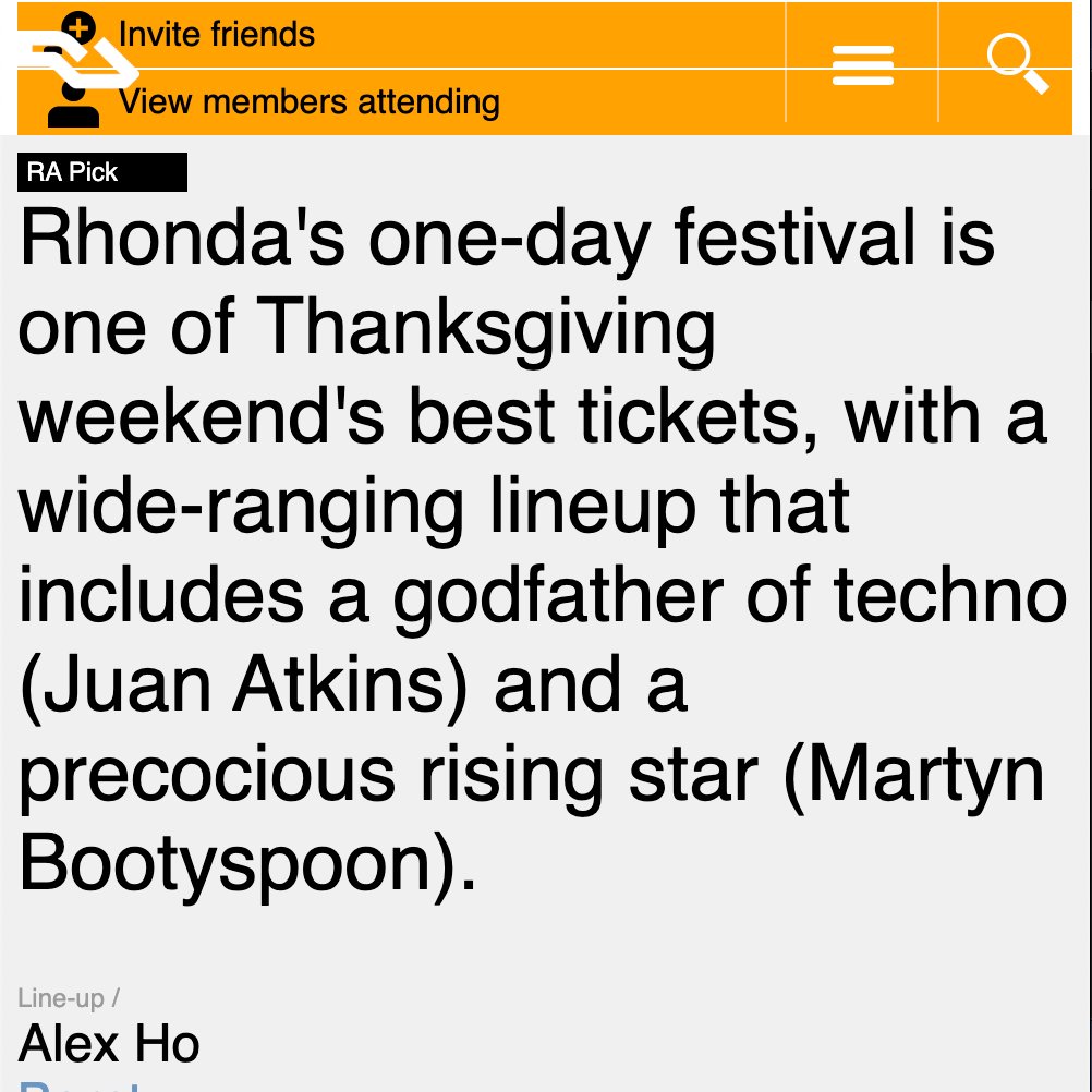 RhondaINTL's tweet photo. much love to @residentadvisor for choosing the passionate pleasure vessel known as #rhondavous as an #RAPick.  (Also special shout to the precocious rising star known as @mbootyspoon <3)

https://t.co/KkUzX6y61w https://t.co/7iwtkkMp4b