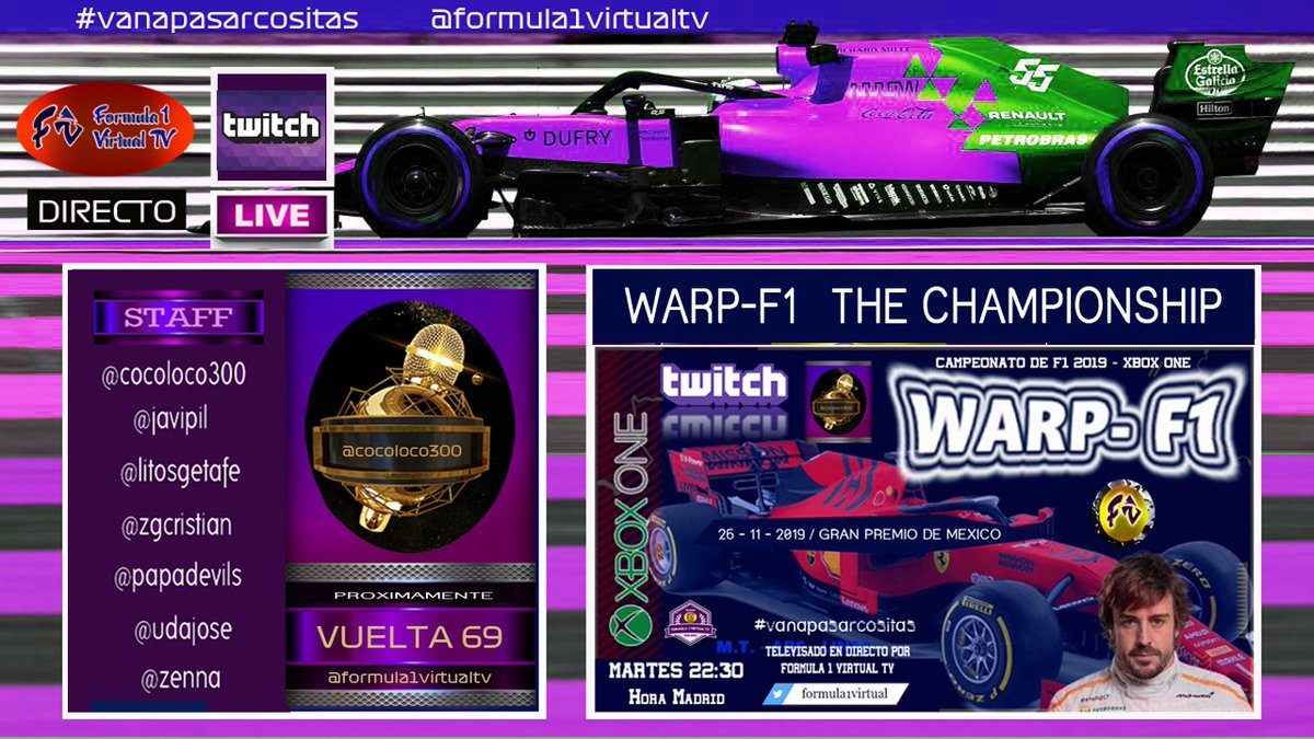 F1 Xbox e-Sport Team tweet media