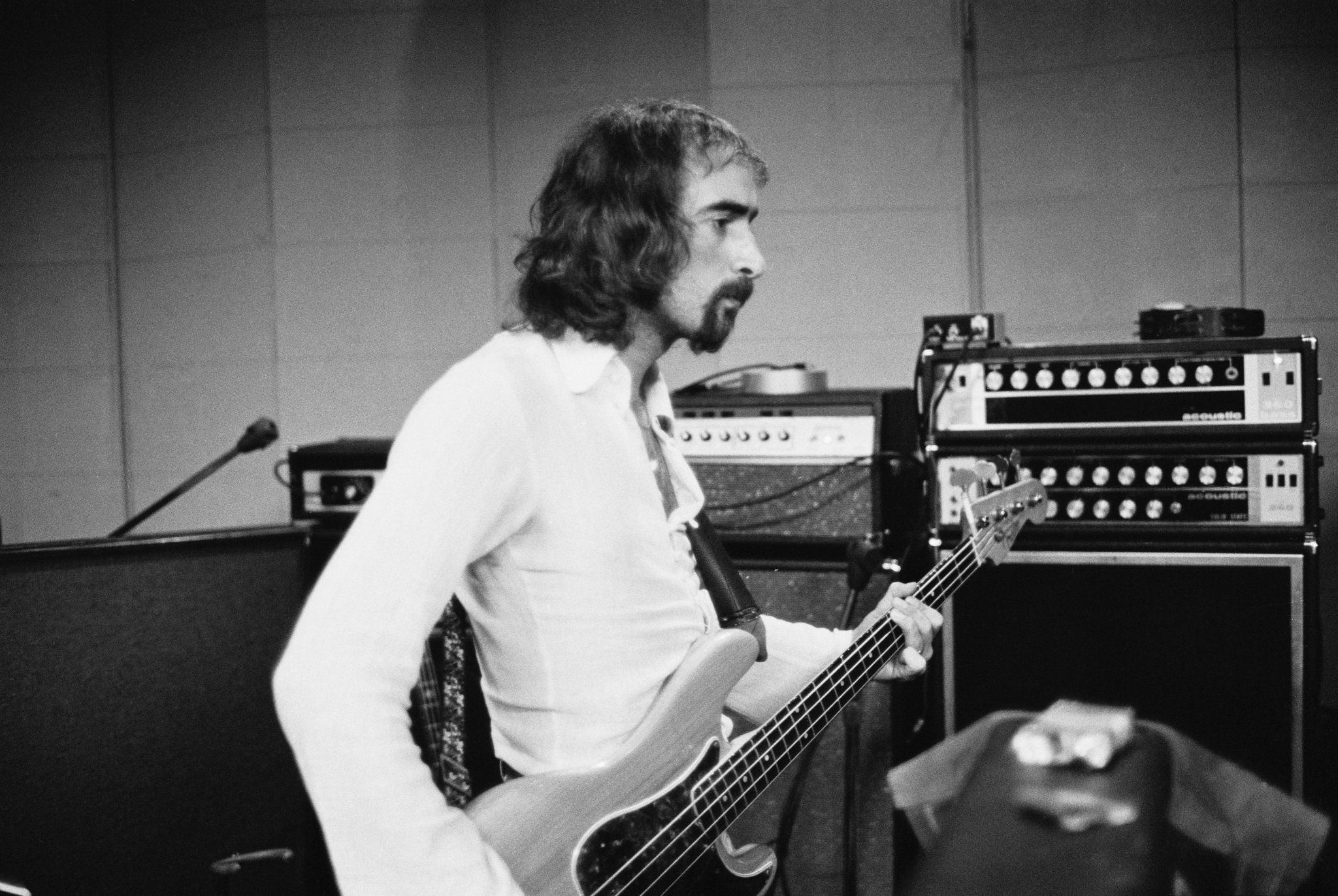 Happy Birthday to John McVie

Photo by Fin Costello, 1975. 