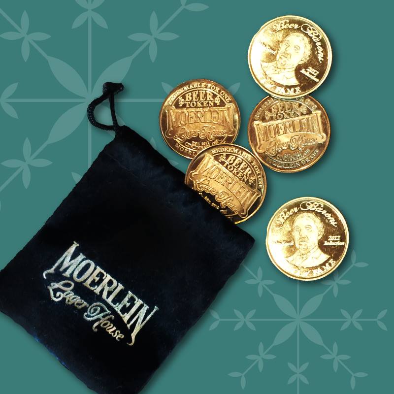 CincyLagerHouse's tweet photo. Beer tokens are a great stocking stuffer for craft beer lovers. Redeem each coin for a 16oz beer at MLH or the Moerlein Taproom in OTR. Coins are $30 for a pack of 5. PLUS you'll get a $10 bonus card to MLH with every pack purchase! Visit https://t.co/pyUbh7U6Mc to get yours. https://t.co/Yaxla31pm7