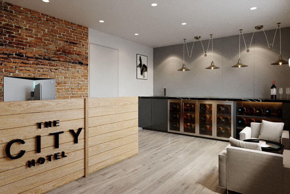 Planning is well underway for The City Hotel in Chester, a collection of just nine short stay apartments near to Chester Racecourse. Guests will be able to grab a free drink from the reception area 24 hours a day! #chester #luxuryhotels #luxurylifestyle #luxe